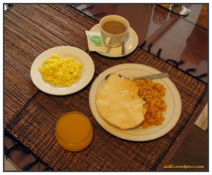 Breakfast at Duta Garden 