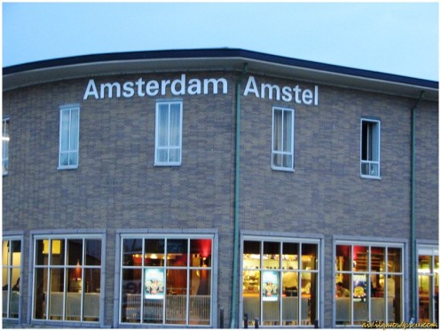The bus station ~ Amsterdam Amstel